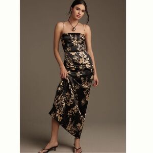 Reformation Frankie Silk Maxi Dress - NWT from Anthropologie Size 10